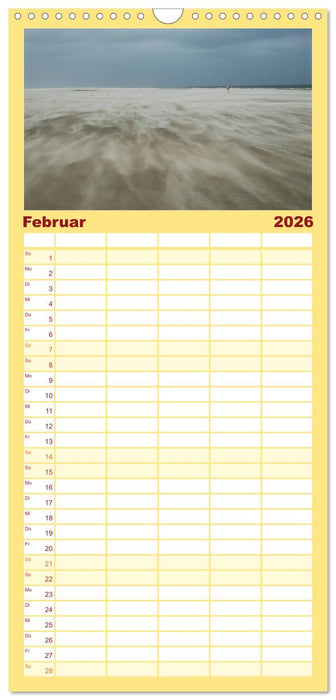 Amrum (CALVENDO Familienplaner 2026)