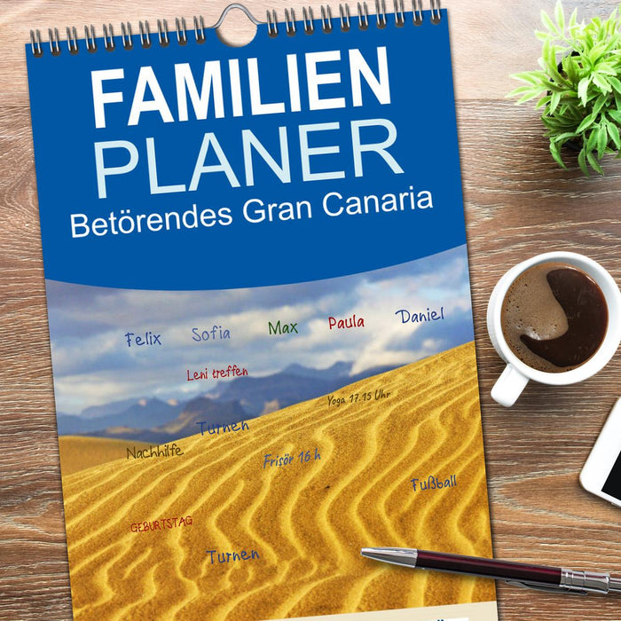 Betörendes Gran Canaria (CALVENDO Familienplaner 2026)