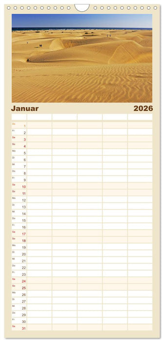 Betörendes Gran Canaria (CALVENDO Familienplaner 2026)