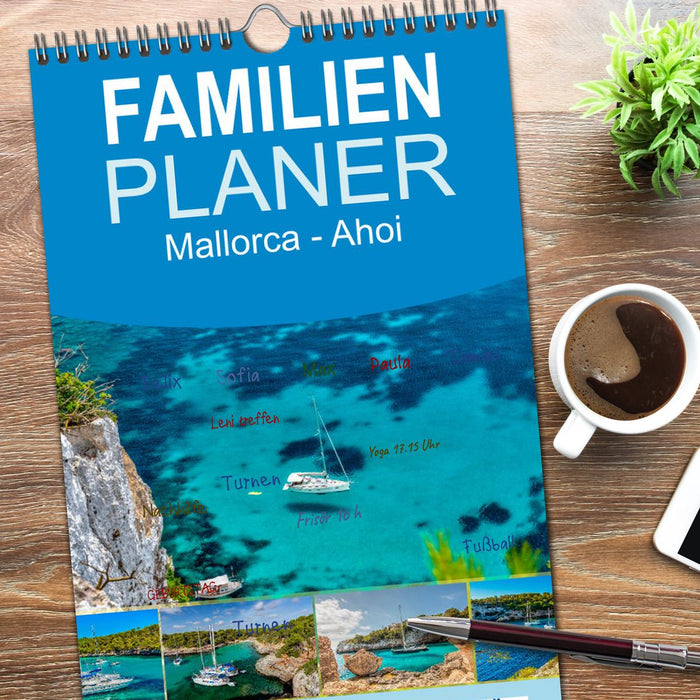 Mallorca - Ahoi (CALVENDO Familienplaner 2026)