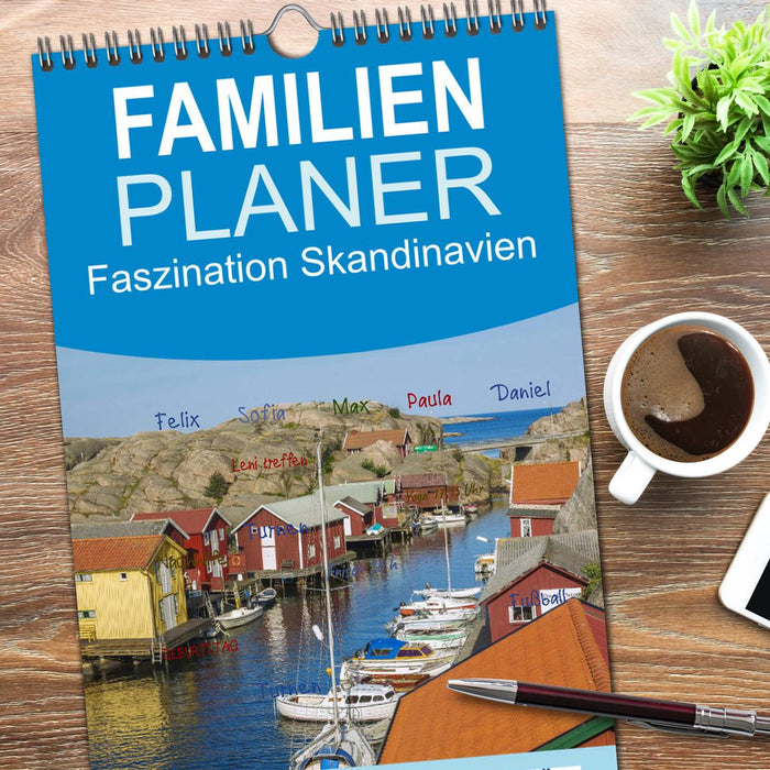 Faszination Skandinavien (CALVENDO Familienplaner 2026)