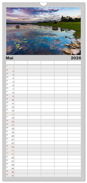 Reiselust (CALVENDO Familienplaner 2026)