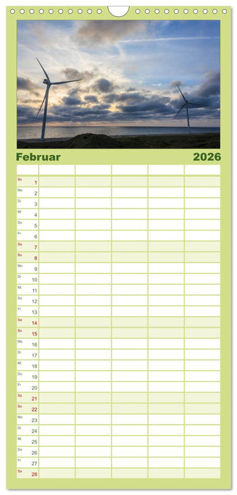 Dänemark Impressionen (CALVENDO Familienplaner 2026)