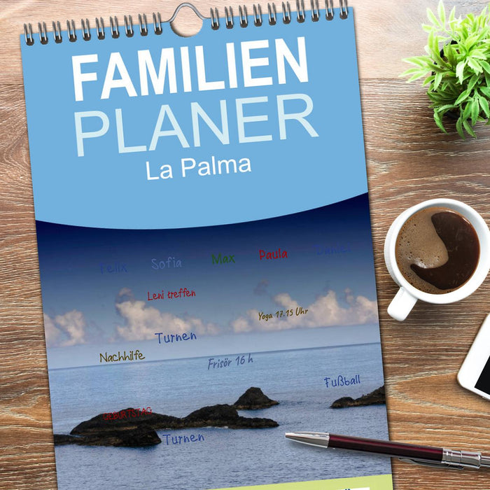 La Palma (CALVENDO Familienplaner 2026)