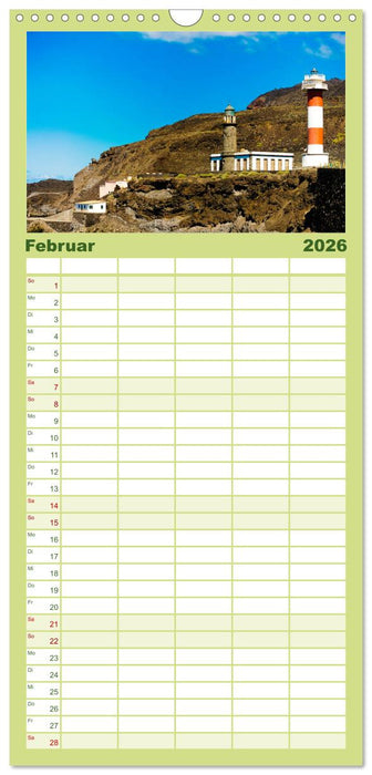 La Palma (CALVENDO Familienplaner 2026)