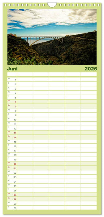 La Palma (CALVENDO Familienplaner 2026)