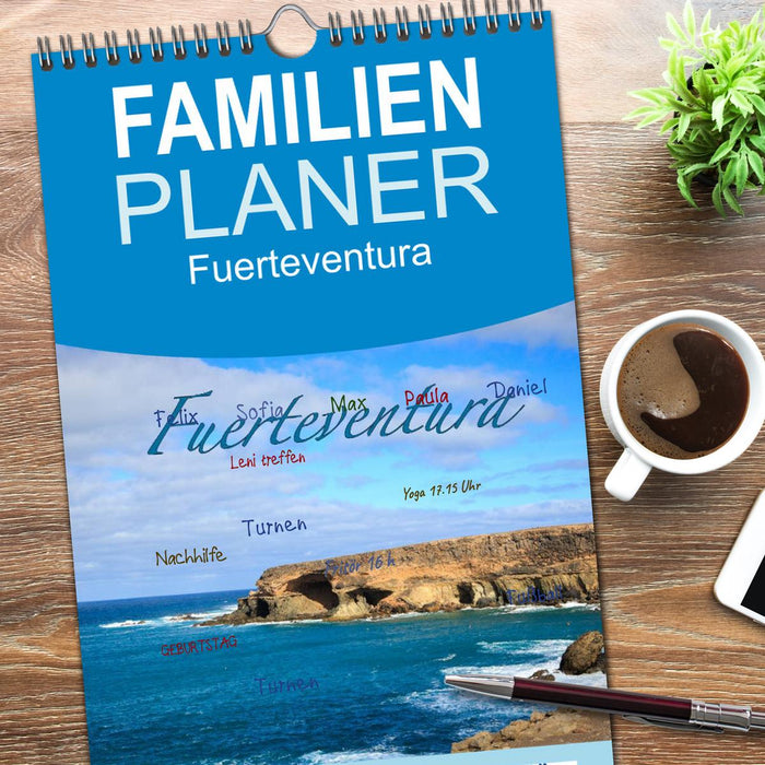 Fuerteventura (CALVENDO Familienplaner 2026)