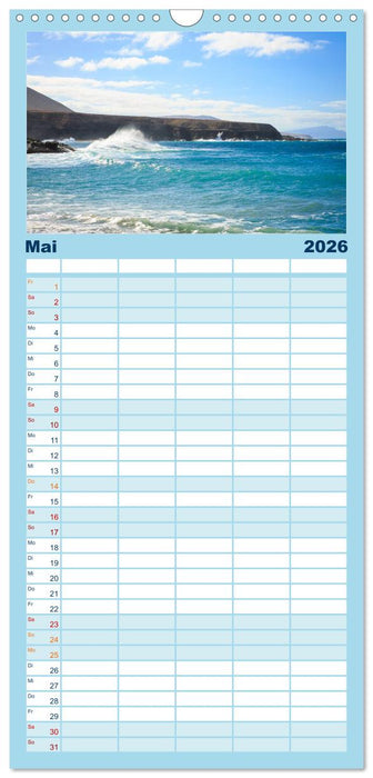 Fuerteventura (CALVENDO Familienplaner 2026)