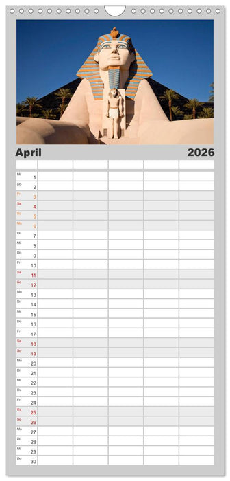 Las Vegas (CALVENDO Familienplaner 2026)