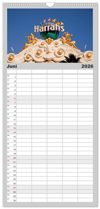 Las Vegas (CALVENDO Familienplaner 2026)