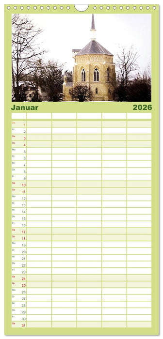 Potsdam Kalender (CALVENDO Familienplaner 2026)