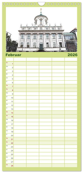 Potsdam Kalender (CALVENDO Familienplaner 2026)