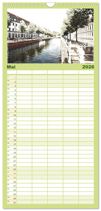 Potsdam Kalender (CALVENDO Familienplaner 2026)