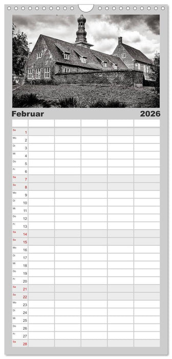 Ein Blick auf Husum (CALVENDO Familienplaner 2026)