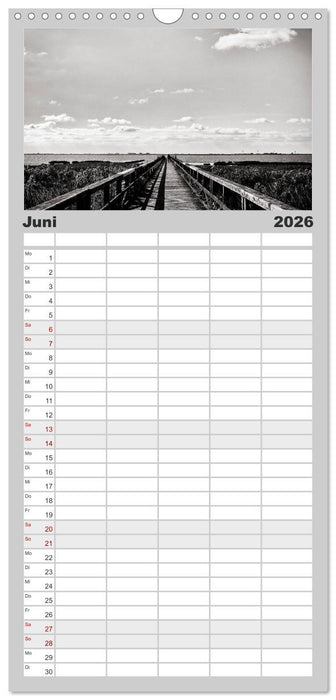 Ein Blick auf Husum (CALVENDO Familienplaner 2026)