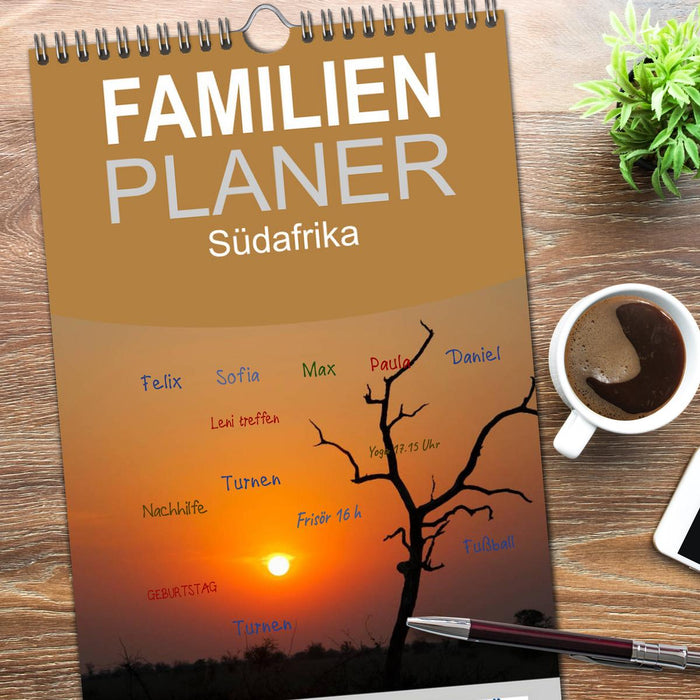 Südafrika (CALVENDO Familienplaner 2026)