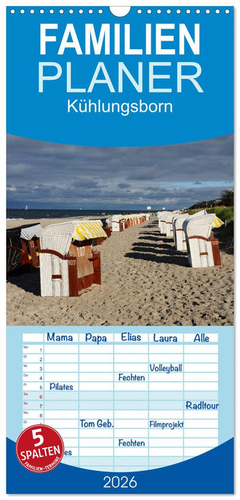 Kühlungsborn (CALVENDO Familienplaner 2026)