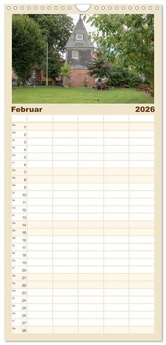 Büsumer Impressionen (CALVENDO Familienplaner 2026)