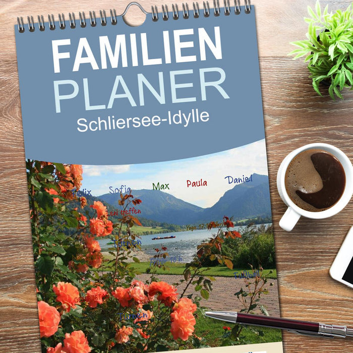 Schliersee-Idylle (CALVENDO Familienplaner 2026)