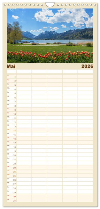 Schliersee-Idylle (CALVENDO Familienplaner 2026)