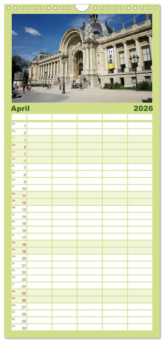 Paris (CALVENDO Familienplaner 2026)