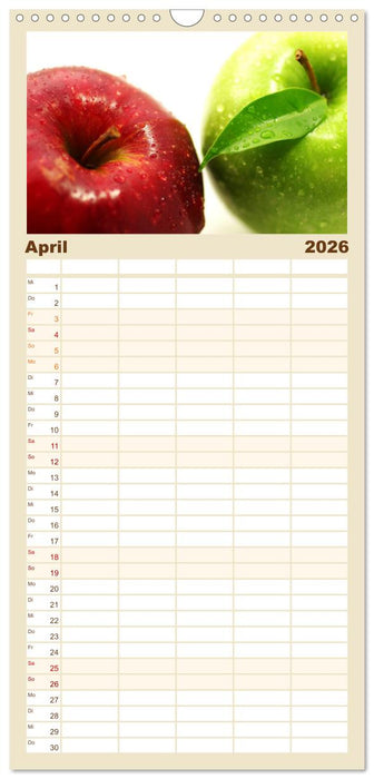 Leichte Küche (CALVENDO Familienplaner 2026)