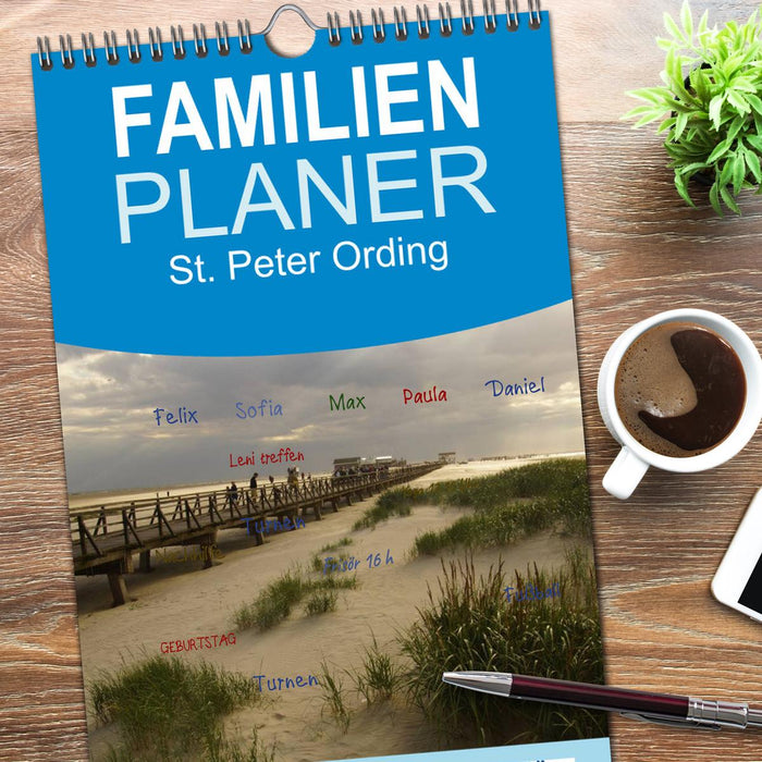 St. Peter Ording 2026 (CALVENDO Familienplaner 2026)