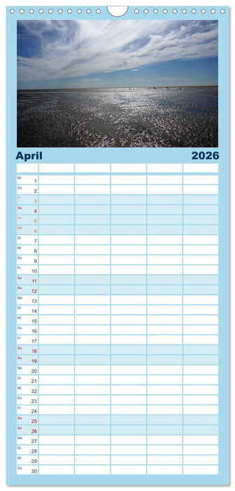 St. Peter Ording 2026 (CALVENDO Familienplaner 2026)