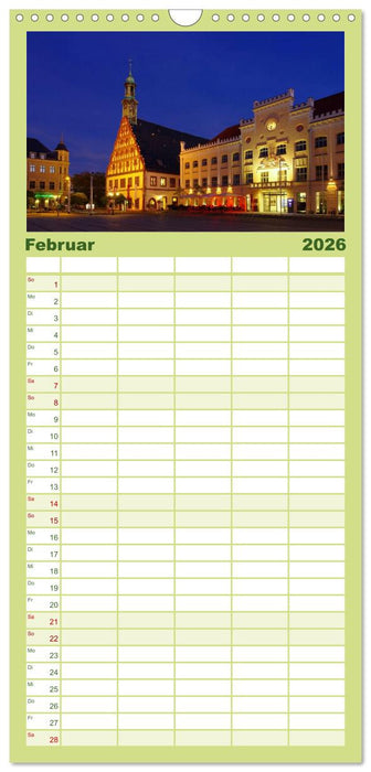 Zwickau - Stadt an der Mulde (CALVENDO Familienplaner 2026)