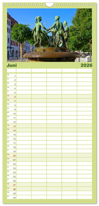 Zwickau - Stadt an der Mulde (CALVENDO Familienplaner 2026)