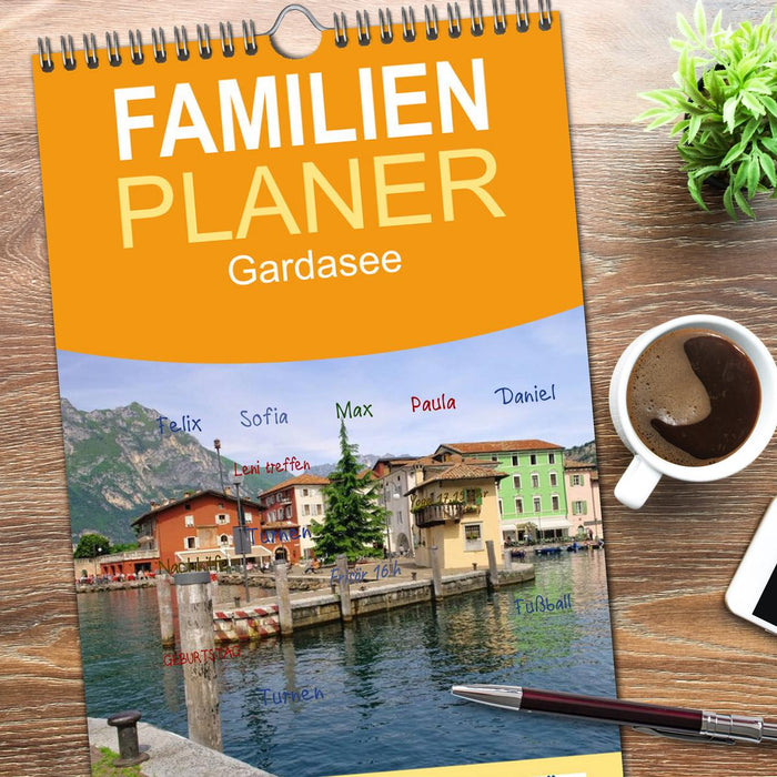Gardasee (CALVENDO Familienplaner 2026)