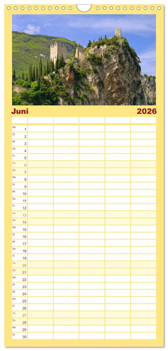 Gardasee (CALVENDO Familienplaner 2026)