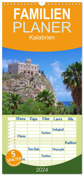 Kalabrien (CALVENDO Familienplaner 2026)