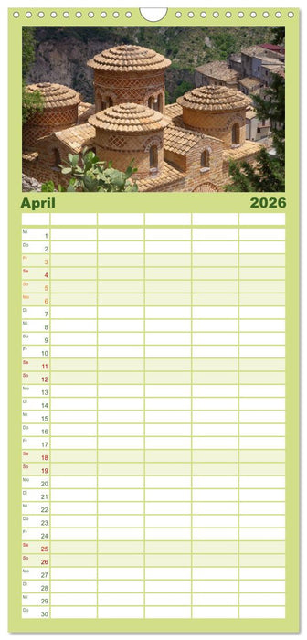 Kalabrien (CALVENDO Familienplaner 2026)