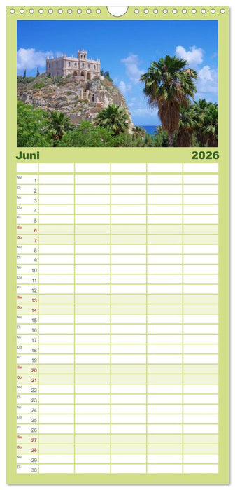 Kalabrien (CALVENDO Familienplaner 2026)