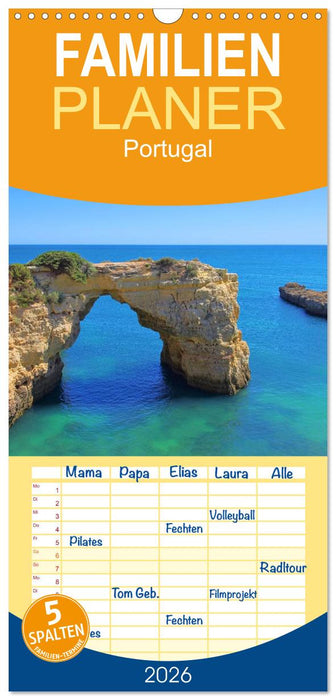 Portugal (CALVENDO Familienplaner 2026)