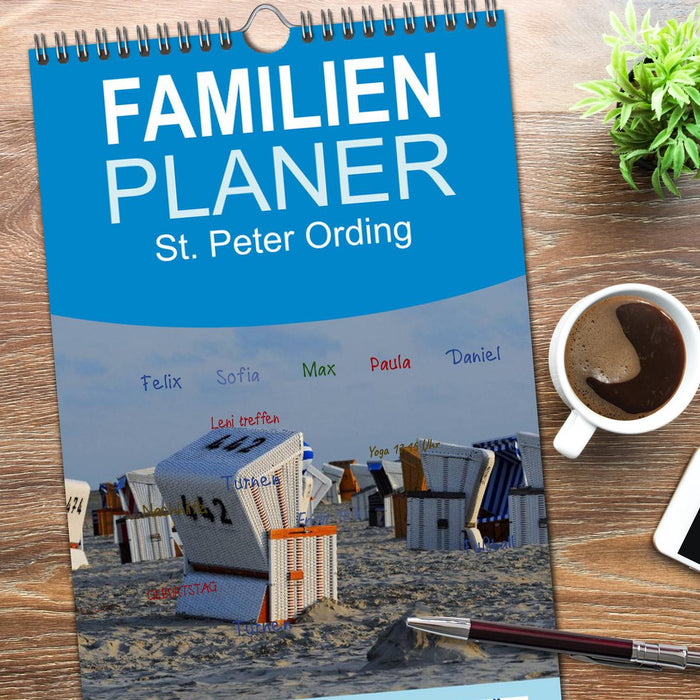St. Peter Ording (CALVENDO Familienplaner 2026)