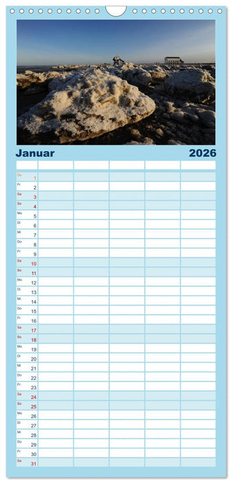 St. Peter Ording (CALVENDO Familienplaner 2026)