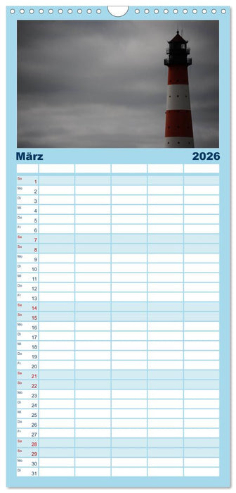 St. Peter Ording (CALVENDO Familienplaner 2026)