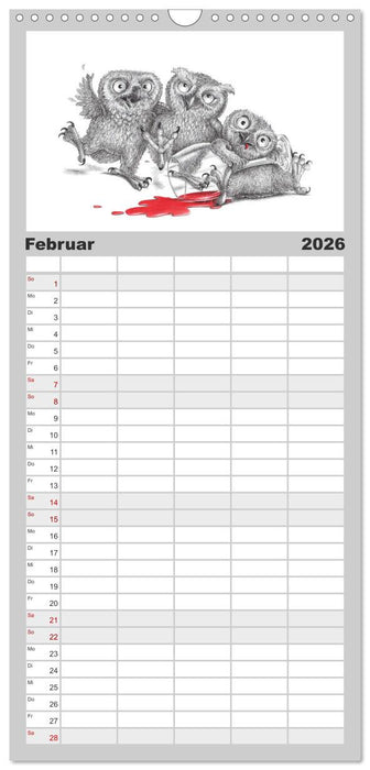 TIERONISCH (CALVENDO Familienplaner 2026)