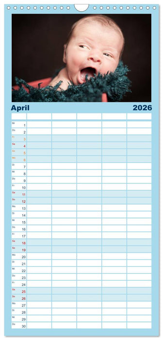 Baby - süße Träume (CALVENDO Familienplaner 2026)