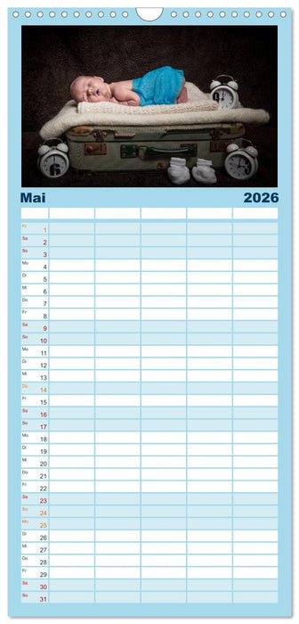 Baby - süße Träume (CALVENDO Familienplaner 2026)