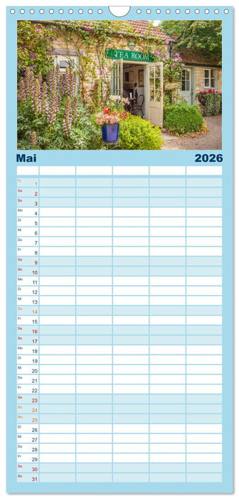 Eine Reise durch Südengland (CALVENDO Familienplaner 2026)