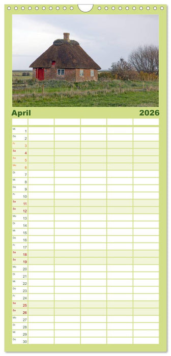 Die Insel Römö (CALVENDO Familienplaner 2026)