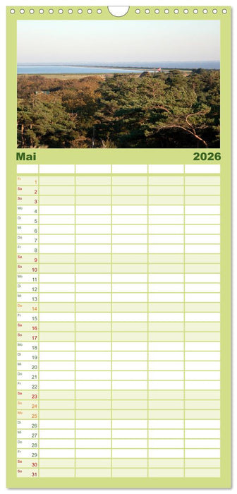 Die Insel Römö (CALVENDO Familienplaner 2026)