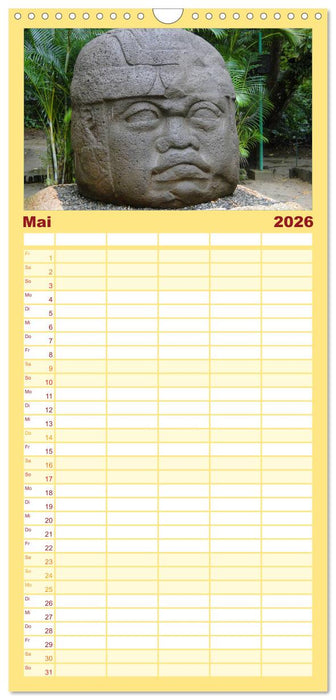 Mexiko - Land der Farben (CALVENDO Familienplaner 2026)