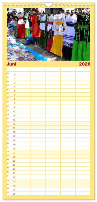 Mexiko - Land der Farben (CALVENDO Familienplaner 2026)