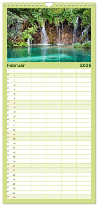 Kroatien (CALVENDO Familienplaner 2026)