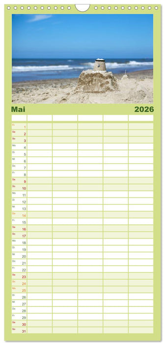 Dänemarks Nordseeküste (CALVENDO Familienplaner 2026)