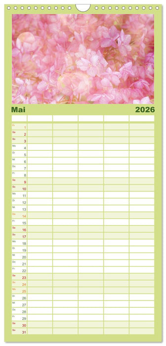 12 Farben Kunst und Küche (CALVENDO Familienplaner 2026)